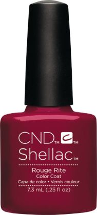 CND SHELLAC™ - UV COLOR - ROUGE RITE 0.25oz (7,3ml)