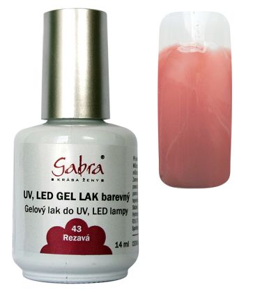 GABRA UV gel lak č. 43 Rezavá