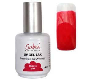 GABRA UV gel lak č. 06 Růžová pink