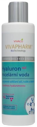 Micelární voda s kyselinou hyaluronovou VIVAPHARM 200 ml