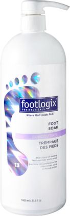 Footlogix Professional Foot Soak (13) - koncentrát pedikúrní lázně, 1000 ml (33.8 fl oz.)