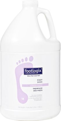 Footlogix Professional Foot Soak (13) - koncentrát pedikúrní lázně, 3.78 l (128 fl oz.)