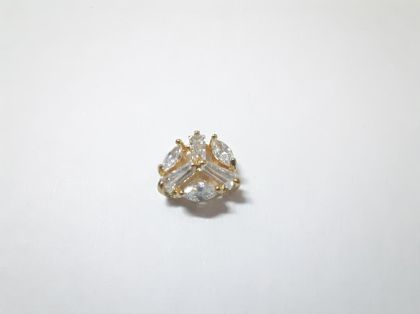 Kovové zdobení na nehty