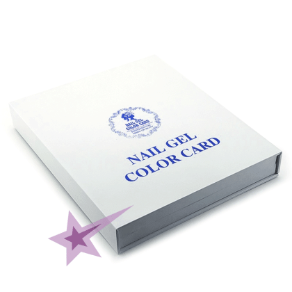 Vzorník na laky, gely a gel laky Card-Kniha 120 pozic+tipy