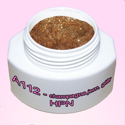 A 112 - champagne jemný glitr