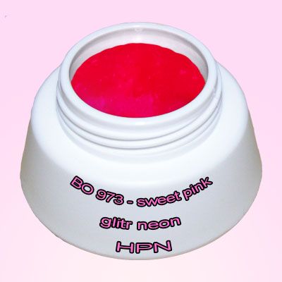 BO-973 sweet pink glitr neon