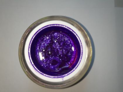 Elevato UV Color Gel Glitter Lilak Star 12 g