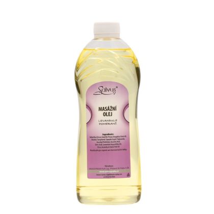MASÁŽNÍ OLEJ LEVANDULE A POMERANČ 500ML