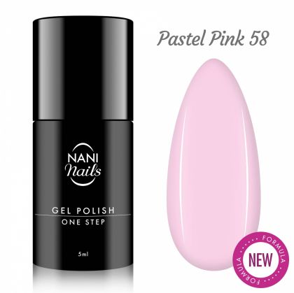 NANI gel lak One Step 5 ml - Pastel Pink