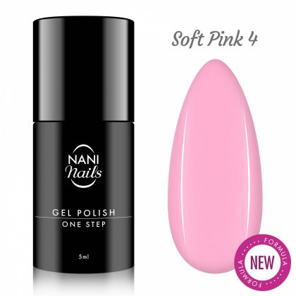 NANI gel lak One Step 5 ml - Soft Pink