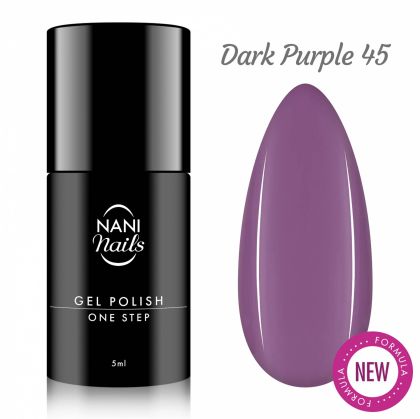 NANI gel lak One Step 5 ml - Dark Purple