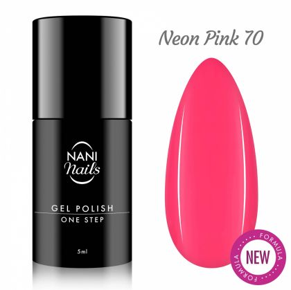 NANI gel lak One Step 5 ml - Neon Pink