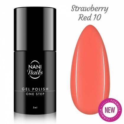 NANI gel lak One Step 5 ml - Strawberry Red