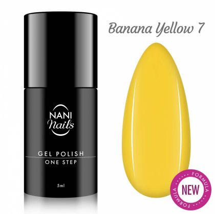 NANI gel lak One Step 5 ml - Banana Yellow