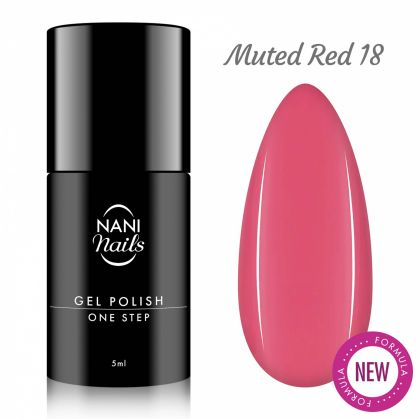 NANI gel lak One Step 5 ml - Muted Red