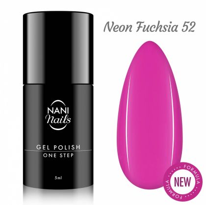 NANI gel lak One Step 5 ml - Neon Fuchsia