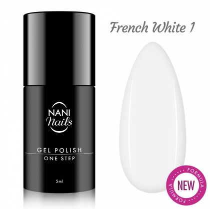 NANI gel lak One Step 5 ml - French White