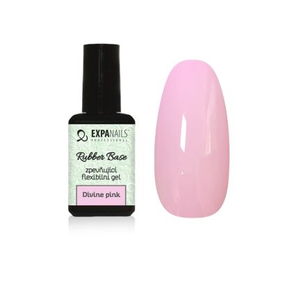 RUBBER base gel - DIVINE PINK 5ml