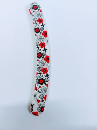 Pilník na nehty banán KVĚTY