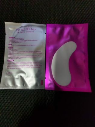 Gelové podložky pod řasy 10 párů