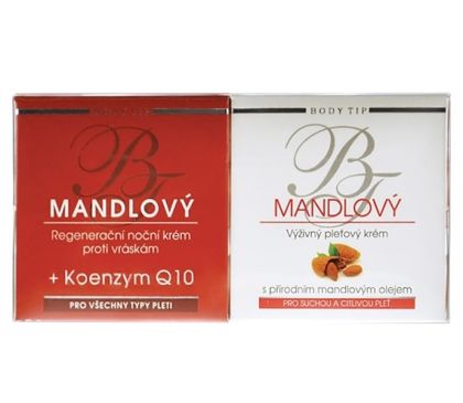 Duopack - denní a noční pleťový krém s mandlovým olejem BODY TIP