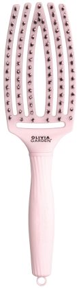Olivia Garden Fingerbrush Combo Pastel Pink Medium