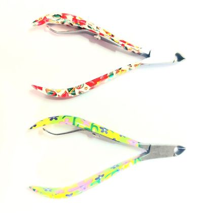 Manikúrní kleštičky barevné -různé designy