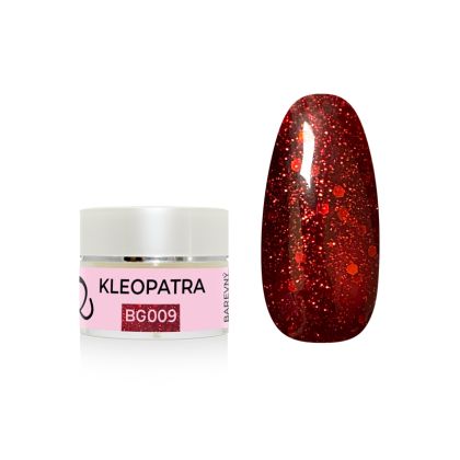 Barevný gel - KLEOPATRA třpyt