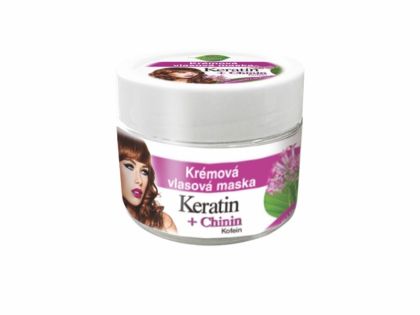 Krémová vlasová maska KERATIN + CHININ 260 ml