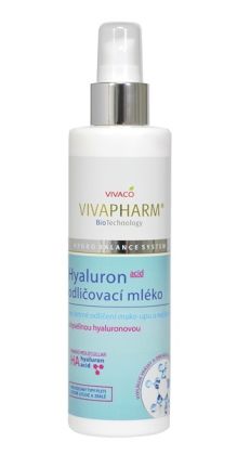 Odličovací mléko s kyselinou hyaluronovou VIVAPHARM 200ml