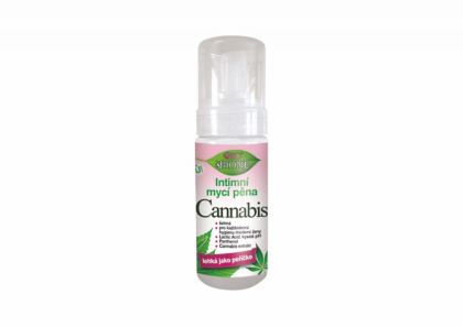 Intimní mycí pěna CANNABIS 150 ml
