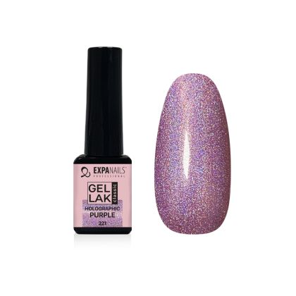 Gel lak Holographic PURPLE