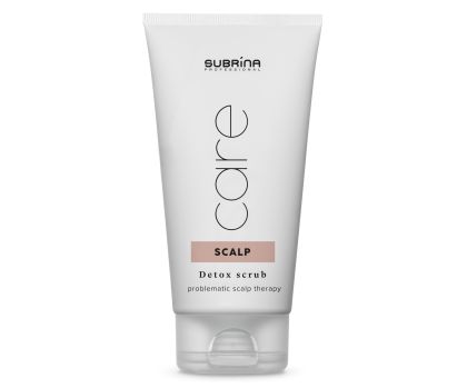 Peeling pro problematickou vlasovou pokožku Subrina Professional Care Scalp Detox Scrub - 150 ml