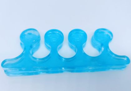 Separátor prstů-silikon-modrý