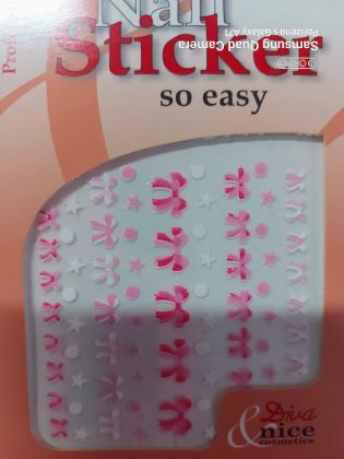 Samolepky 3D -Mašličky