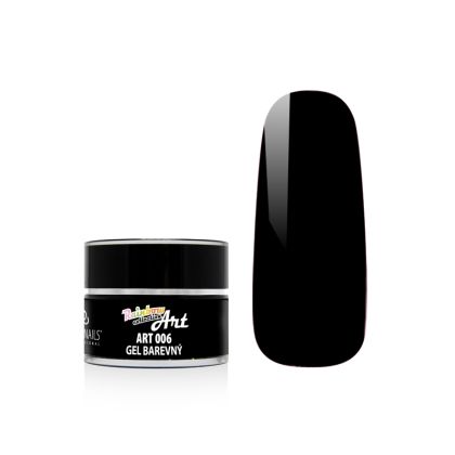 Barevný gel ART č.6 - BLACK