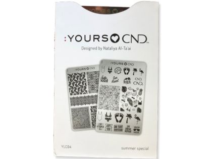 YOURS LOVE CND Stamping Plate - Razítková destička od Nataliya Al-Taia