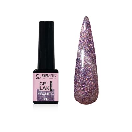 Gel lak - MAGNETIC č.1 glitter 5ml