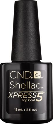 CND™ SHELLAC™ - XPRESS5™ TOP COAT - vrchní vrstva 0.5oz (15ml) - odstraníte v 5 minutách!