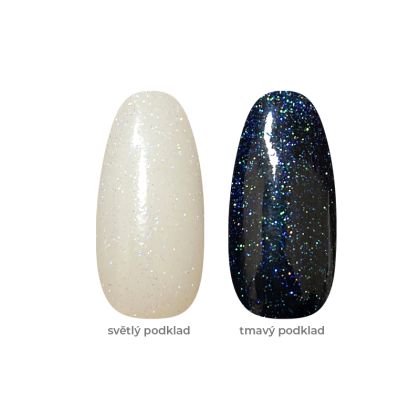 Top coat Effect gel - DIAMOND 6 - bezvýpotkový lesk