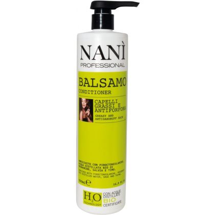 Kondicionér Naní pro mastné vlasy a proti lupům 500ml