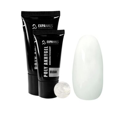 POLY AKRYGEL v tubě - CLEAR 30g
