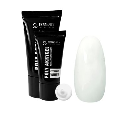POLY AKRYGEL v tubě - EXTREME WHITE 30g