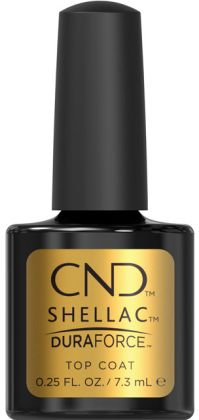 CND™ SHELLAC™ - DURAFORCE™ TOP COAT -zpevňující vrchní vrstva 0.25oz(7,3ml) pro slabé a křehké nehty