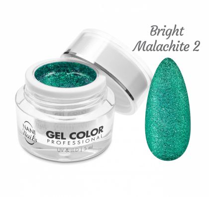 NANI UV/LED gel Glamour Twinkle 5 ml - Bright Malachite č.2