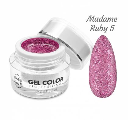 NANI UV/LED gel Glamour Twinkle 5 ml - Madame Ruby č.5