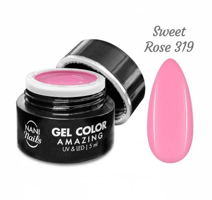 NANI UV gel Amazing Line 5 ml - Sweet Rose č.319