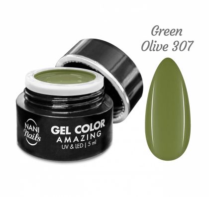 NANI UV gel Amazing Line 5 ml - Green Olive č.307
