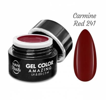 NANI UV gel Amazing Line 5 ml - Carmine Red č.241