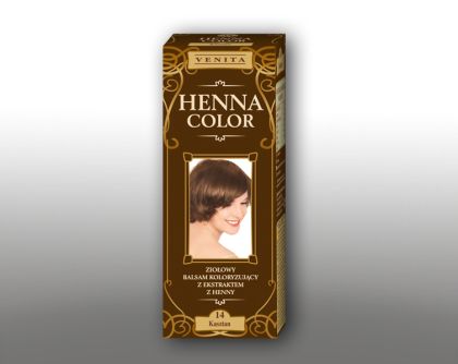 HENNA COLOR č.14 Kaštan